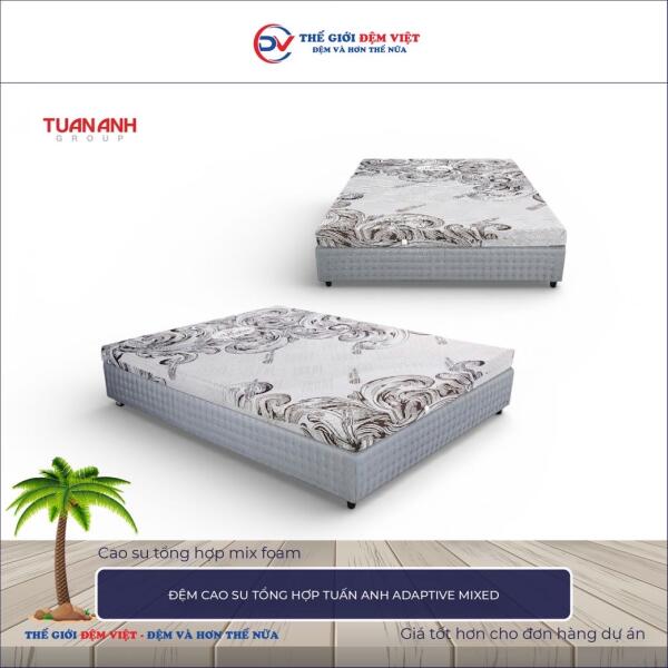 Đệm cao su tổng hợp mix foam Tuấn Anh Adaptive Mixed 1